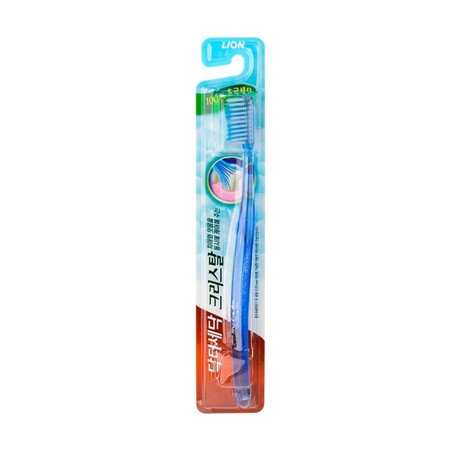 LION. Зубна щітка для слабких ясен Lion Dr. Sedoc Crystal Toothbrush Regular синя, 1 шт (880100701