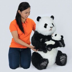 Hansa. М'яка іграшка-макет, роботизована "Мама панда", 80 см(4806021905753)