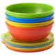Munchkin. Набор посуды: 4 миски с крышками + 2 ложки (5019090121064)