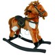 Rock my Baby. Іграшковий кінь - гойдалка з музикою(колір коричнево-білий)(JR603)