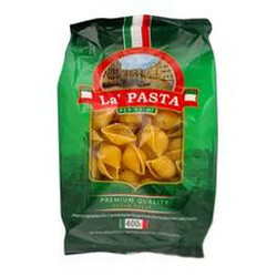 La Pasta. Изделия макаронные La Pasta черепашки 400 г (4820101713076)