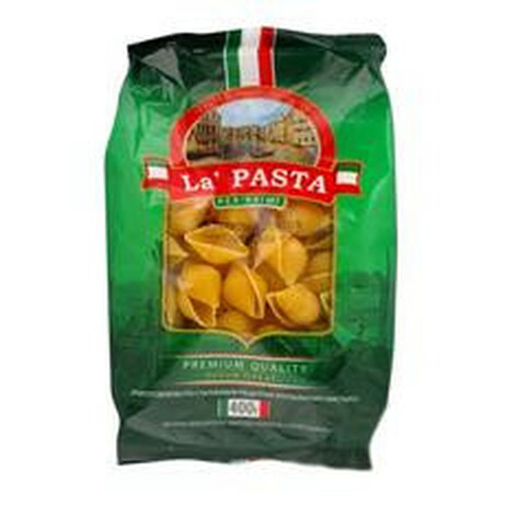 La Pasta. Вироби макаронні La Pasta черепашки 400 г(4820101713076)