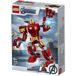Lego. Конструктор  Железный Человек: трасформер 148 деталей (76140)
