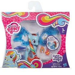 Hasbro. Поні "Делюкс" My Little Pony Rainbow Dash з чарівними крилами(B0671)