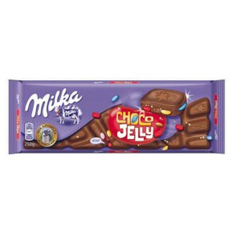 Milka. Шоколад молочный Choco Jelly 250 гр (7622210465450)