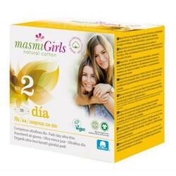 Masmi. Прокладки GIRL ультратонкие гигиенические для подростков или для незначительных выделений (84