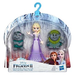 Hasbro. Набор Frozen 2 Друзі Эльза і Тролі(5010993612420)