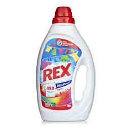 Rex. Гель для стирки Max Power для цветных вещей 1л (9000101316919)