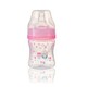 BabyOno. Пляшка антиколиковая c широким отвором рожева  120 мл 0м+   (5901435411018)