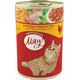 Мяу! Влажный корм для взрослых котов с вкусом курицы в нежном соусе 415 г(4820083902635)
