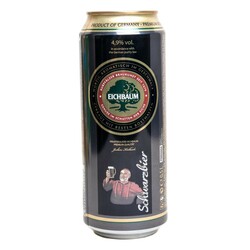 Пиво  Premium Schwarzbier темное ж-б 0,5 л ( 4054500113773)