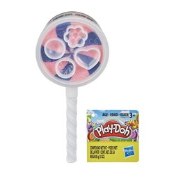 Play-Doh. Баночка пластилина в форме леденца Swirl Lollipop (5010993728916)