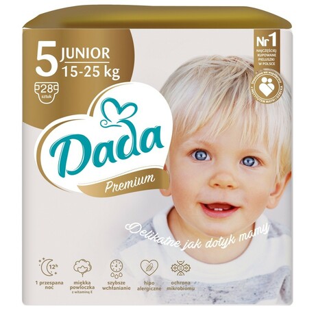 Dada. Підгузники Dada Extra Care 5 junior(15-25) 28 шт(081161)
