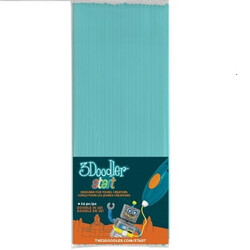 3Doodler Start. Набор стержней для 3D-ручки 3Doodler Start (голубой, 24 шт) (3DS-ECO05-BLUE-24)
