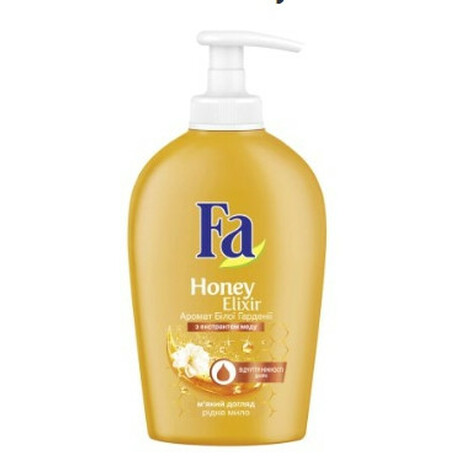 Fa. Мило рідке Honey Elixir Аромат білої гарденії 250мл   (4015100190410)