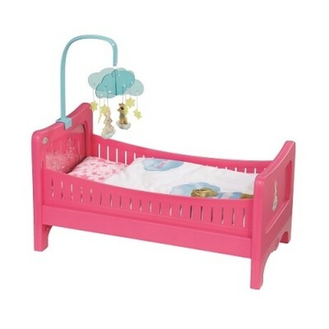 Zapf. Інтерактивне ліжечко для ляльки BABY BORN - ВЕСЕЛКОВІ СНИ(822289)