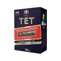 ТЕТ. Чай черный ТЕТ Британская империя байховый листовой 100 г  (5060207694131)
