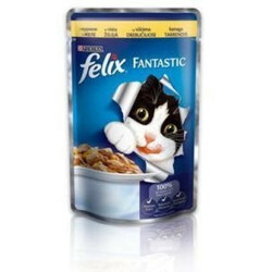 Felix.  Fantastic для кошек с курицей в желе 100 гр(7613034442031)