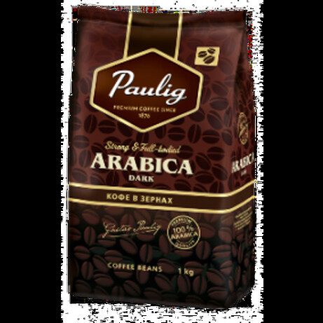 Paulig. Кофе в зернах Paulig Arabica Dark 1 кг (6411300166084)