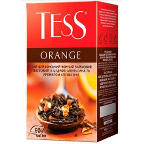 Tess. Чай черный Tess Orange 90г(4820022867087)