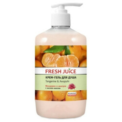 Fresh Juice. Крем-гель для душа Tangerine&Awapuhi 750мл (4823015936173)