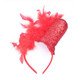 Обруч карнавальный Шляпа с перьями (0250011126736)