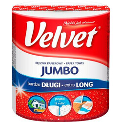 Velvеt. Бумажное полотенце Velvet Jumbo 2 слоя, 520 отрывов (002716)