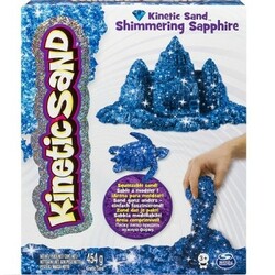 Kinetic Sand & Kinetic Rock.  Песок для детского творчества - KINETIC SAND METALLIC (синий, 454 г) (