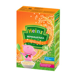 Heinz «Вермишелька Звездочки», 340 г., 10+  (097656)