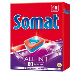 Somat. Таблетки для посудомоечных машин All in 1 48шт (9000101347975)