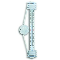 TFA . Термометр оконный , на липучке-шурупах, белый, 34 мм, 195 мм (14600002)