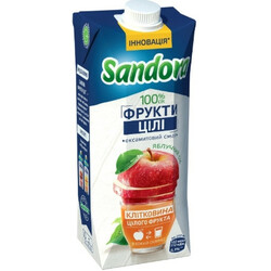 Sandora Whole Fruit. Сок яблочный, 0,5л(4823063114714)