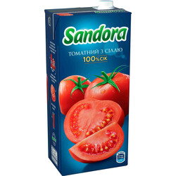 Sandora. Сок томатный с солью 2л(9824065106702)