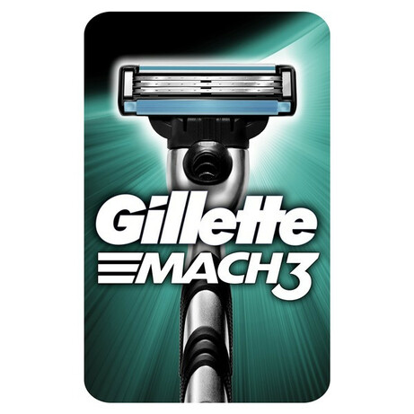 .Gillette. Бритва Gillette Mach 3 с 1 сменным картриджем  (251147)