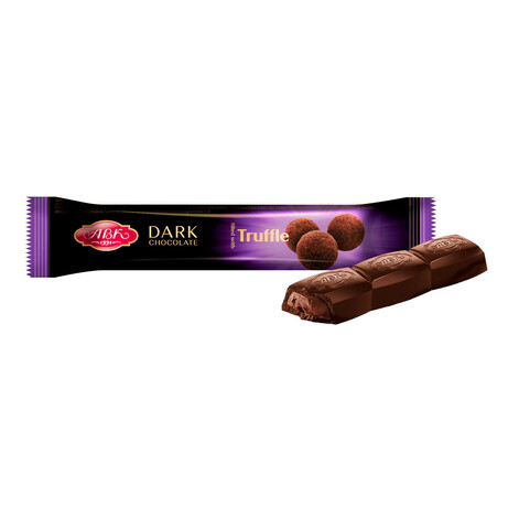 АВК. Шоколад черный с трюфельной начинкой 38 гр(4823085722164)