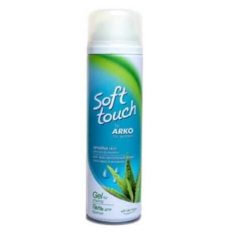 Arko. Гель для гоління Soft Touch Sensitive aloe 200мл(8690506445171)