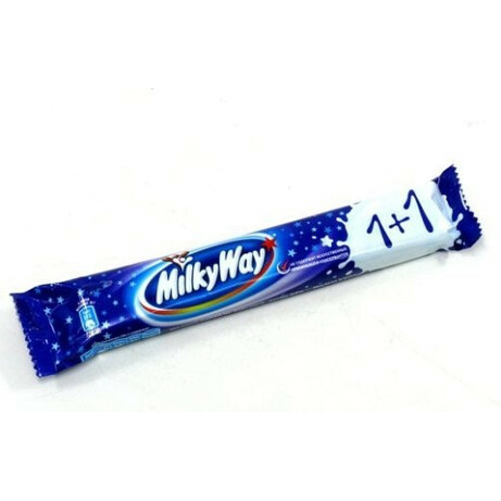Milky Way. Батончик с суфле в молочном шоколаде, 43 г (5900951267437)
