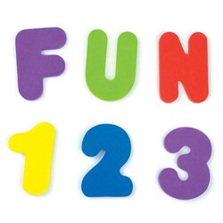 Munchkin. Игровой набор для ванной "Буквы и цифры", 24мес+ (5019090111089)