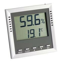 TFA . Термогигрометр цифровой "Klima Guard", 105х105х45 мм  (305010)
