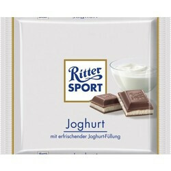 Ritter Sport. Шоколад йогурт 100 гр (4000417027603)
