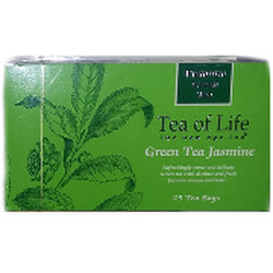Tea of Life. Чай зеленый Tea of Life с ароматом жасмина 25*2г-уп (0680275046929)
