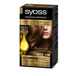 Syoss. Краска для волос Oleo Intense 4-60 золот-каштан  (4015100199703)