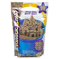 Kinetic Sand & Kinetic Rock. Песок для детского творчества - KINETIC SAND BEACH (натуральный цвет, 1