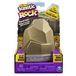 Kinetic Sand & Kinetic Rock. Кинетический гравий для детского творчества - KINETIC ROCK (золотой, 17