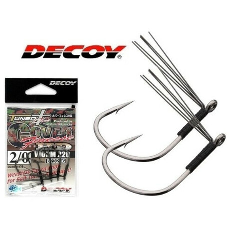 Decoy. Гачок Worm220 Cover Finesse HD №1.0(5 шт-уп) (1562.08.00)