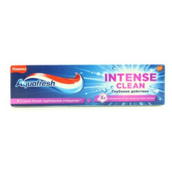 Aquafresh. Паста зубная Интенсивное Очищение Глубокое действие 75мл (5054563010087)
