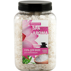 Bioton Cosmetics. Соль для ванн расслабляющая с маслом лотоса 750 гр (600535)