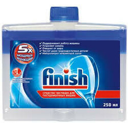 Finish. Средство чистящее для посудомоечных машин Двойное действие 250мл (8000580215025)
