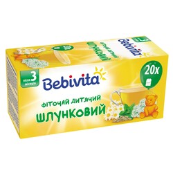 Bebivita. Чай дитячий трав'яний  "Шлунковий", 30 р.(4820025490602)