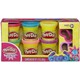 Play - Doh. Набір пластиліну з блискітками "Блискуча колекція", 6 баночок(A5417)